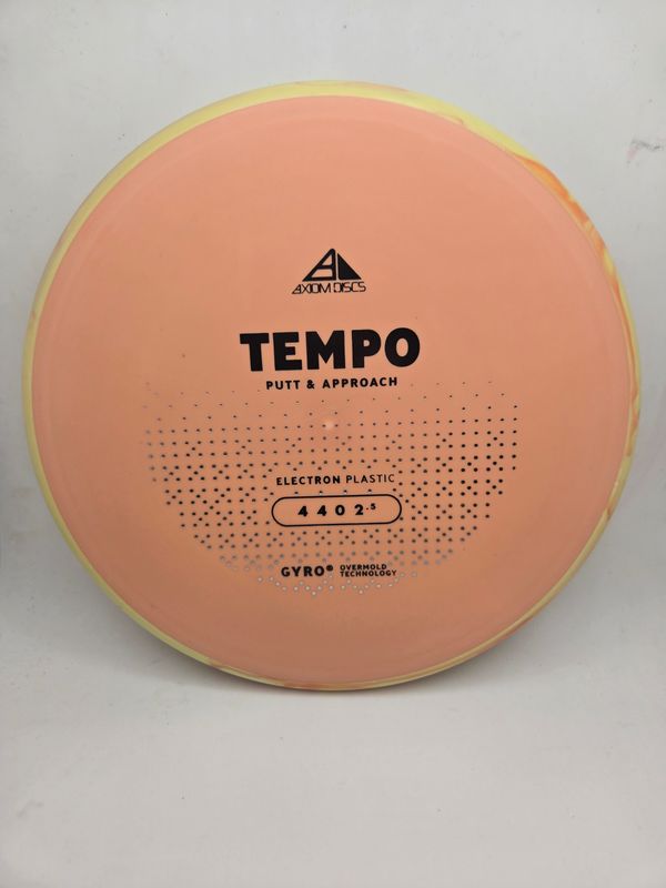 Axiom Discs Tempo Electron Orange with Yellow Rim 172g
