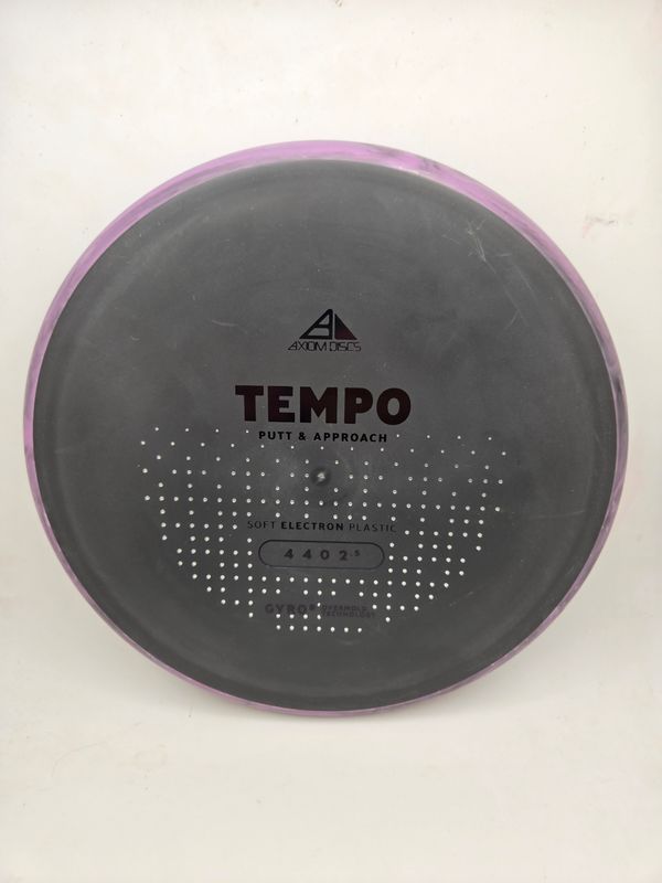 Axiom Discs Tempo Electron Soft Black with Purple Rim 175g
