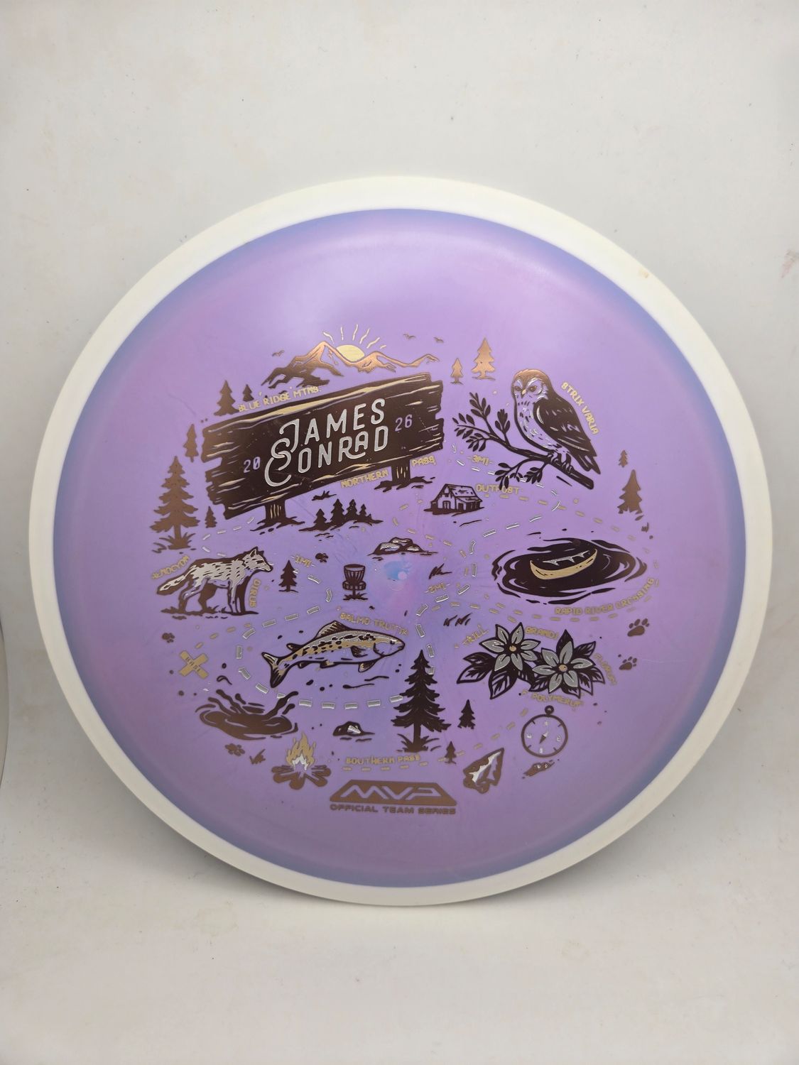 MVP Fission Trail - James Conrad Team Series 2026 Blurple 142g