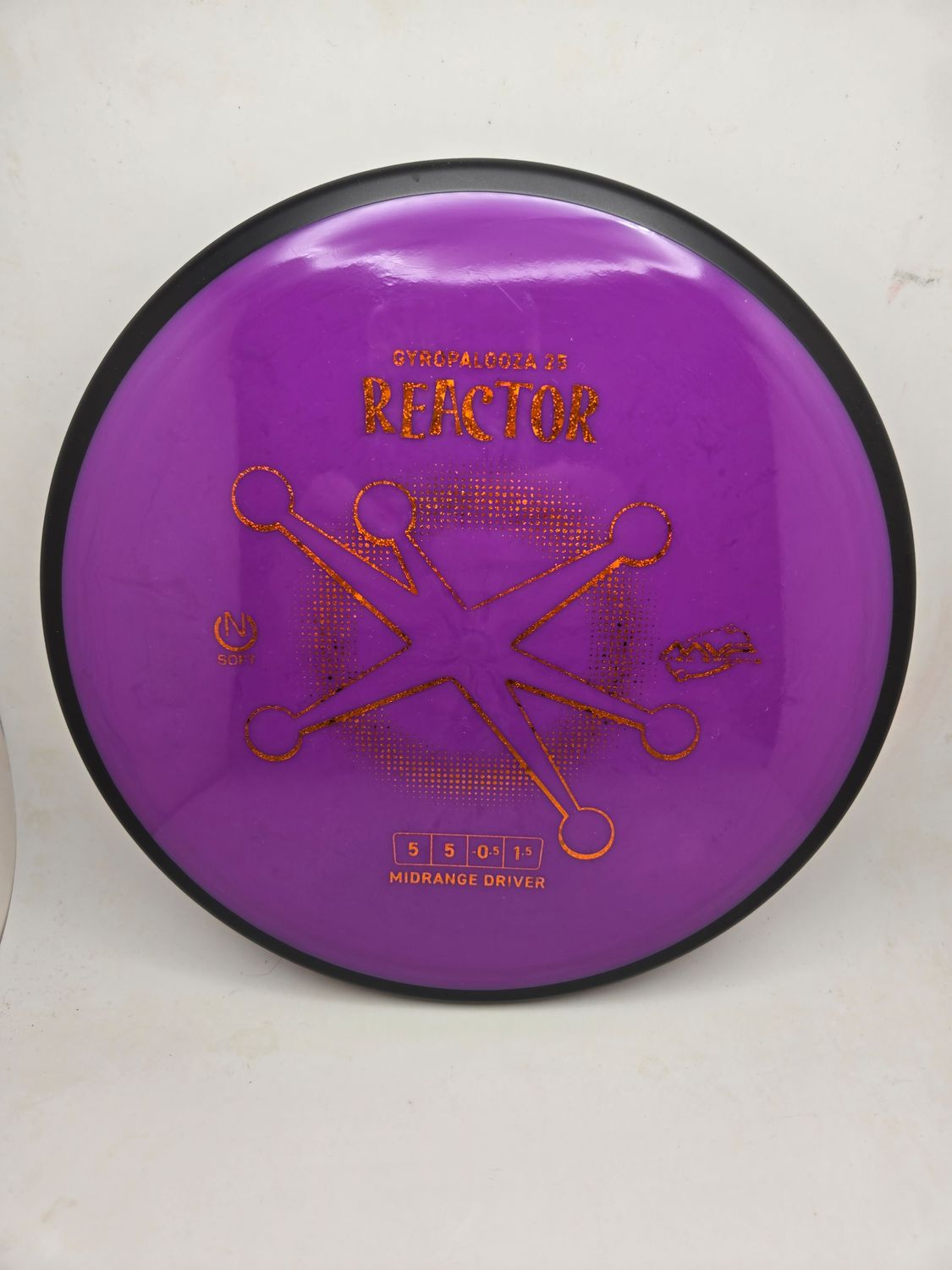 MVP Discs Special Edition GyroPalooza 2025 Neutron Soft Reactor Purple 166g