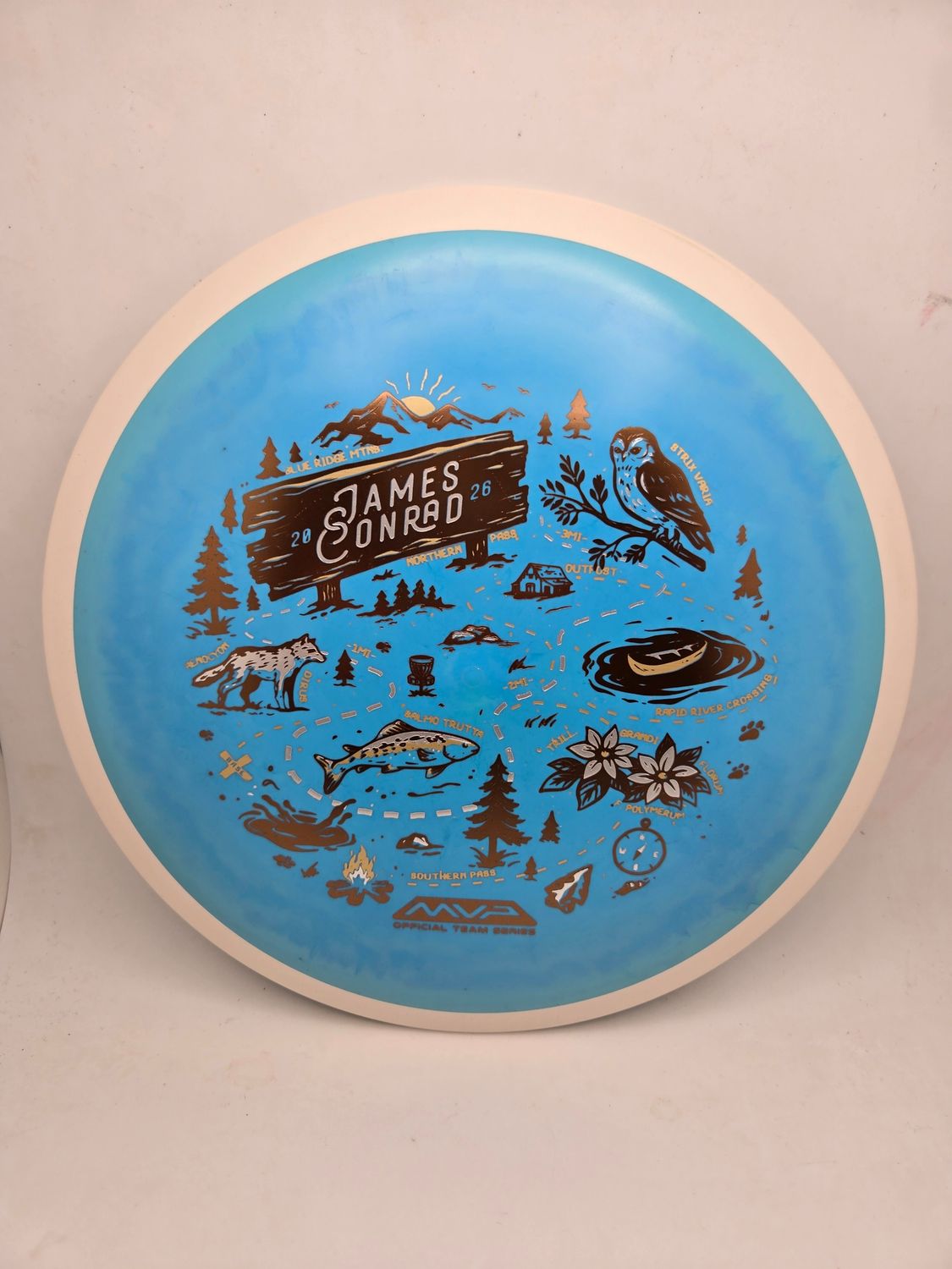 MVP Fission Trail - James Conrad Team Series 2026 Blue 169g