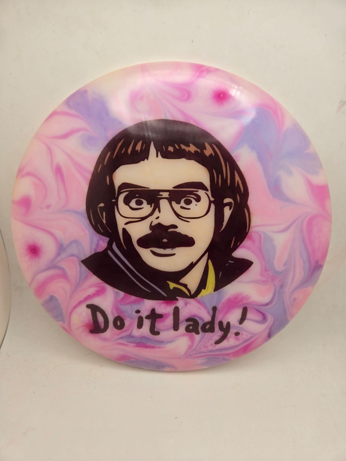 Latitude 64 Pearl Blank Dyed Pink/Purple Chit "Do it lady!" Opto 159g