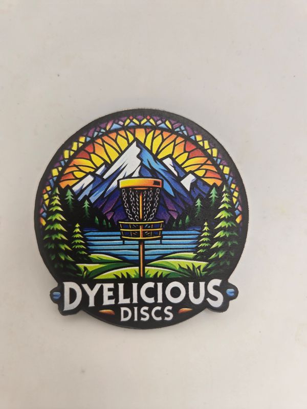Dyelicious Discs Silicone 2 1/2 inch Velcro Patch