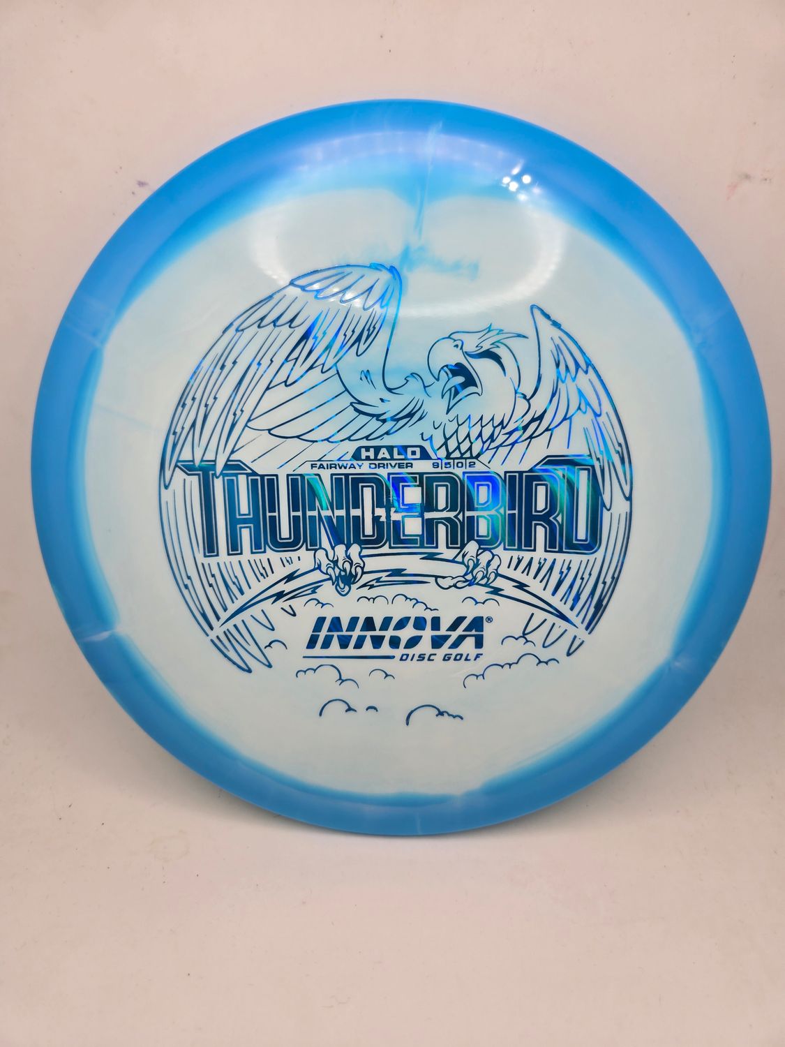 Innova Discs Halo Star Thunderbird White with Blue Rim 164g