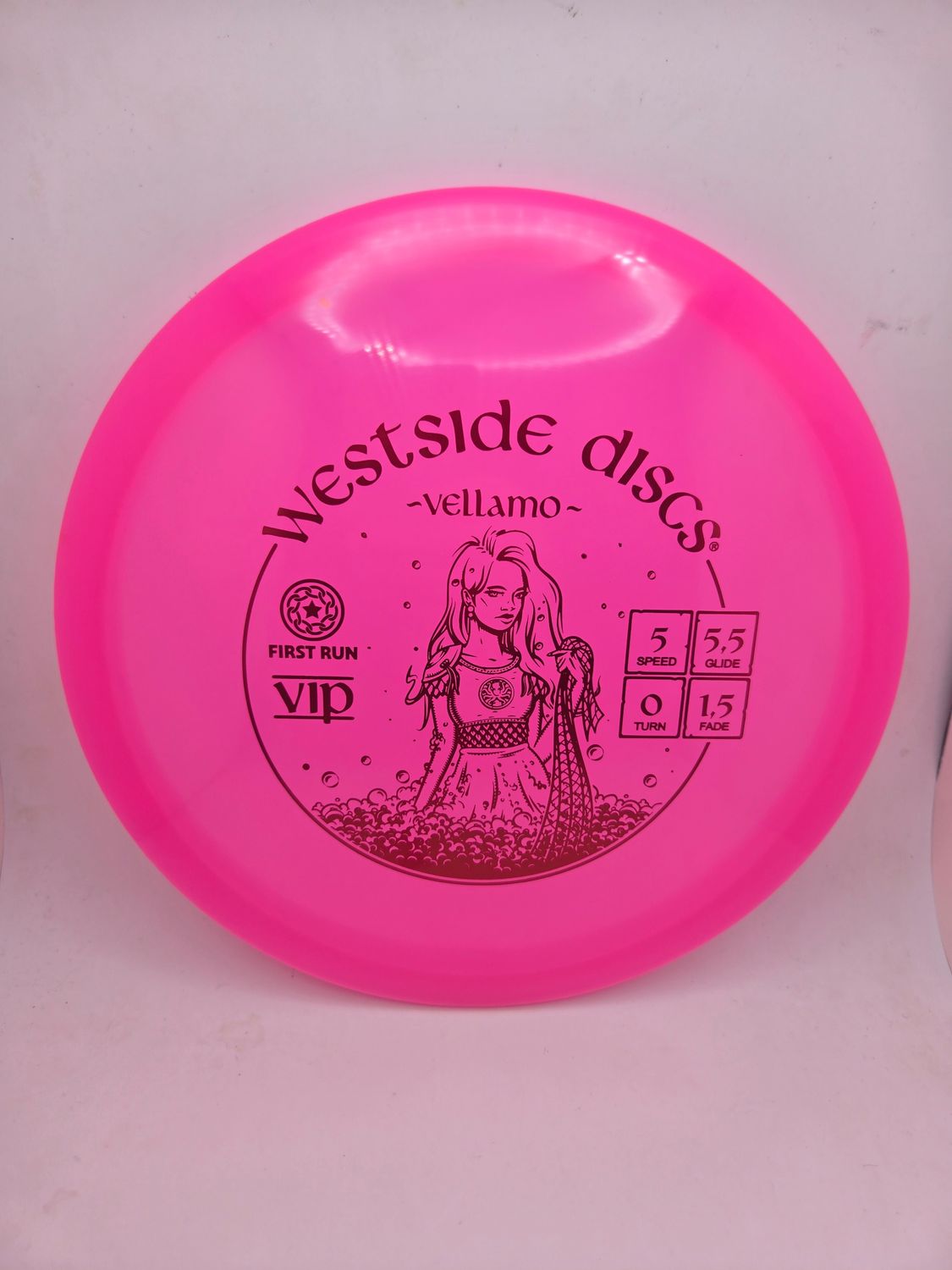 Westside Discs First Run VIP Vellamo Pink 177