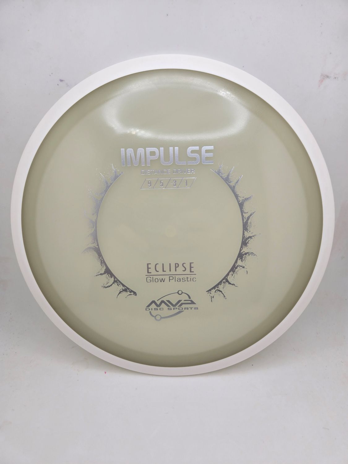MVP Discs Eclipse Green Impulse with White Rim 166g