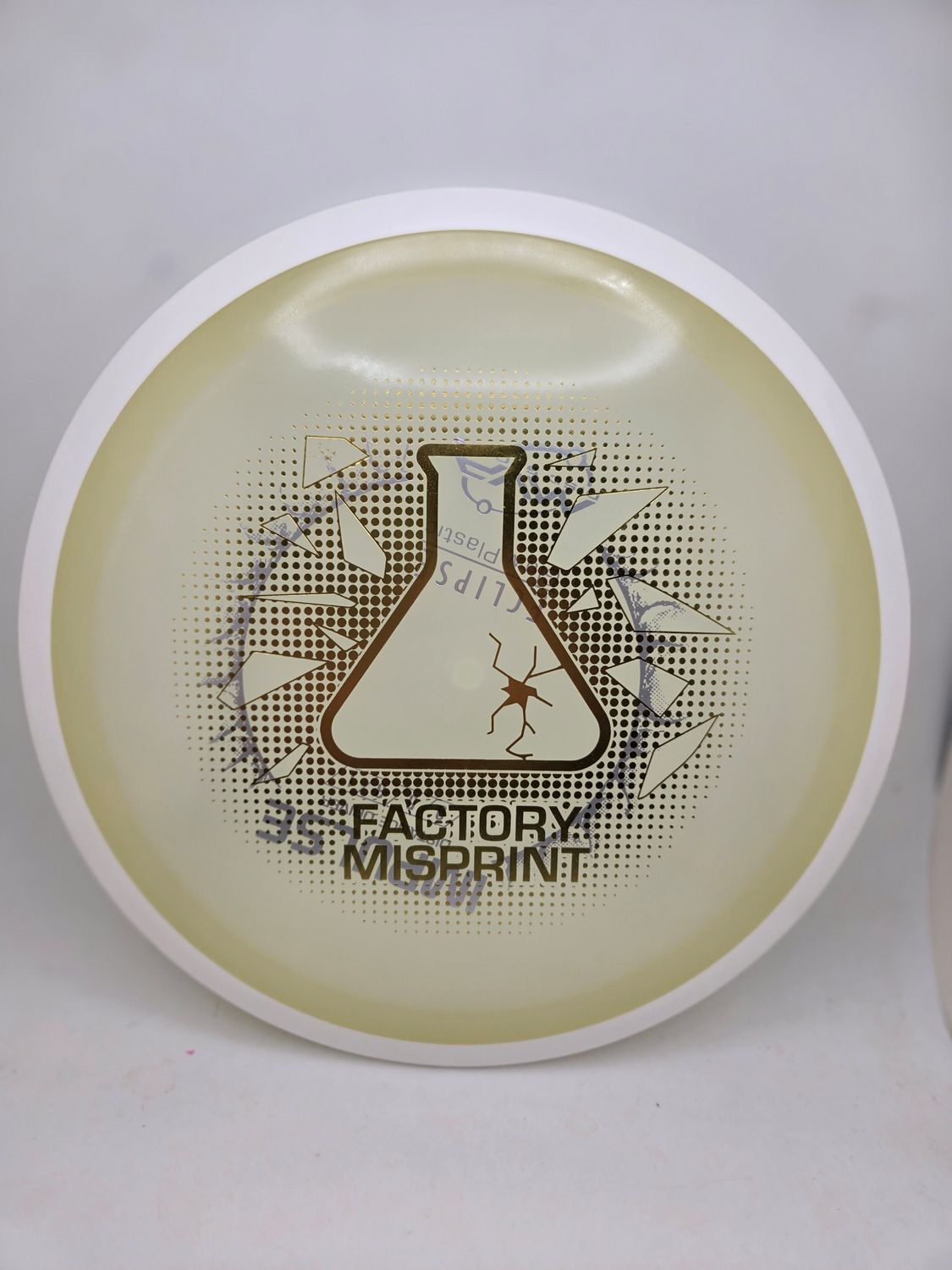 MVP Discs Misprint Eclipse Green Impulse with White Rim 166g