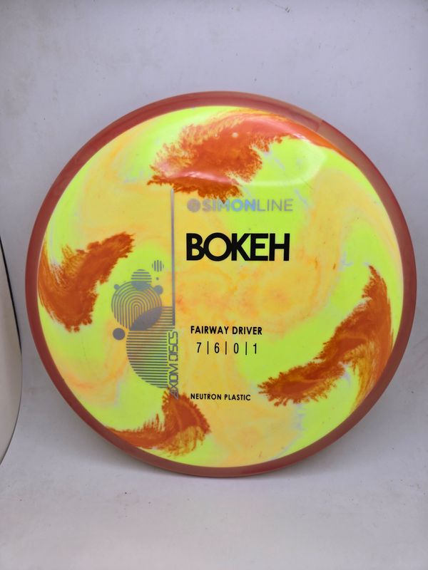 Axiom Neutron Bokeh Dyed with Orange Rim 171g