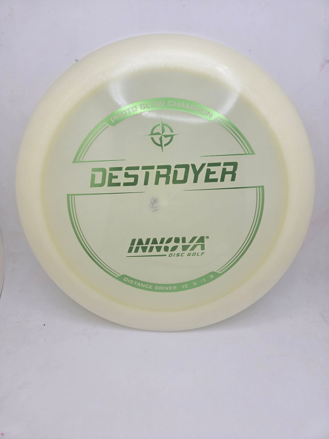 Innova Discs Proto Glow Champion Destroyer Green Stamp 168g.