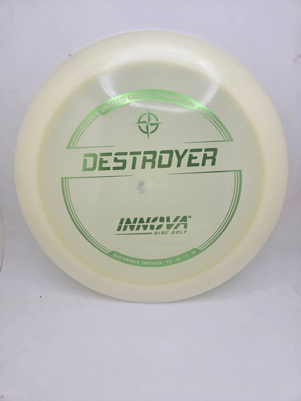 Innova Discs Proto Glow Champion Destroyer Green Stamp 168g.