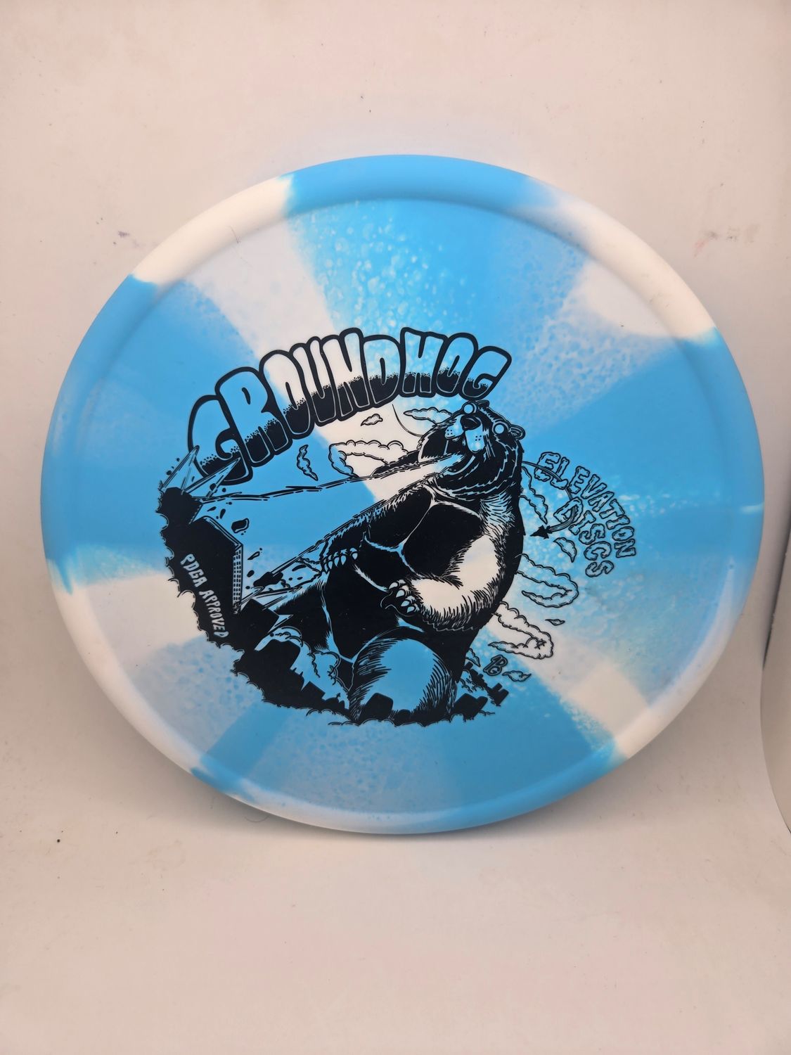 Elevation Discs Glo g Groundhog Blue/White 172g