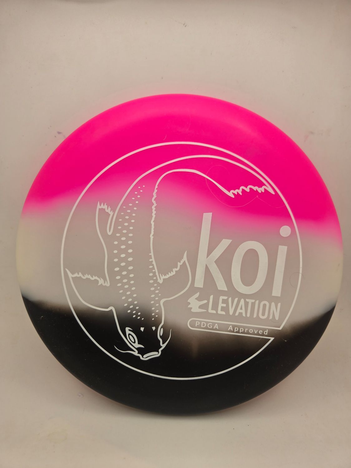 Elevation Discs Dichotomy Glo-g Bendy Koi Pink/White/Black 171g