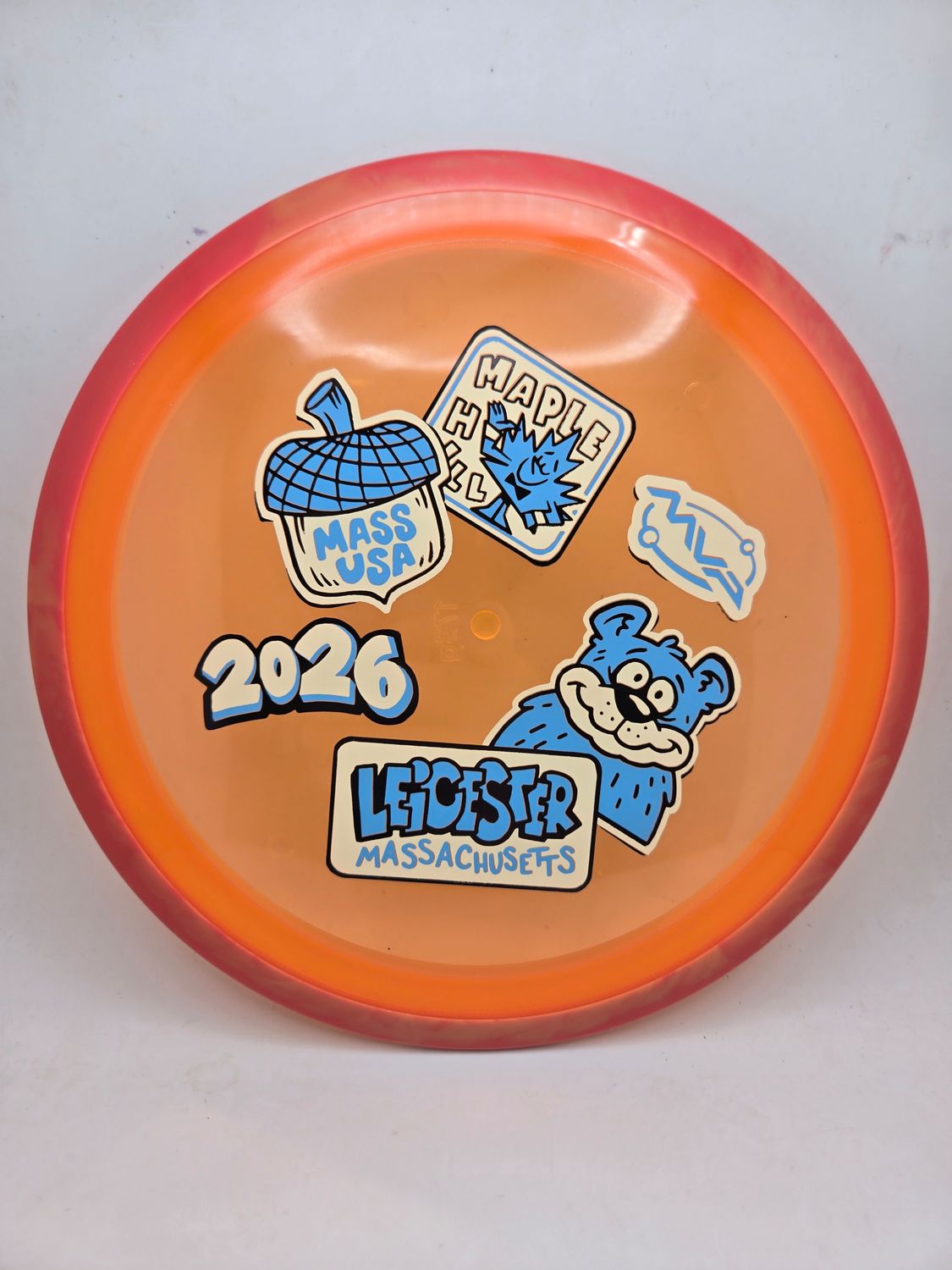 Axiom Discs MVP OPEN 2026 Proton Aspect Orange with Salmon Rim 173g