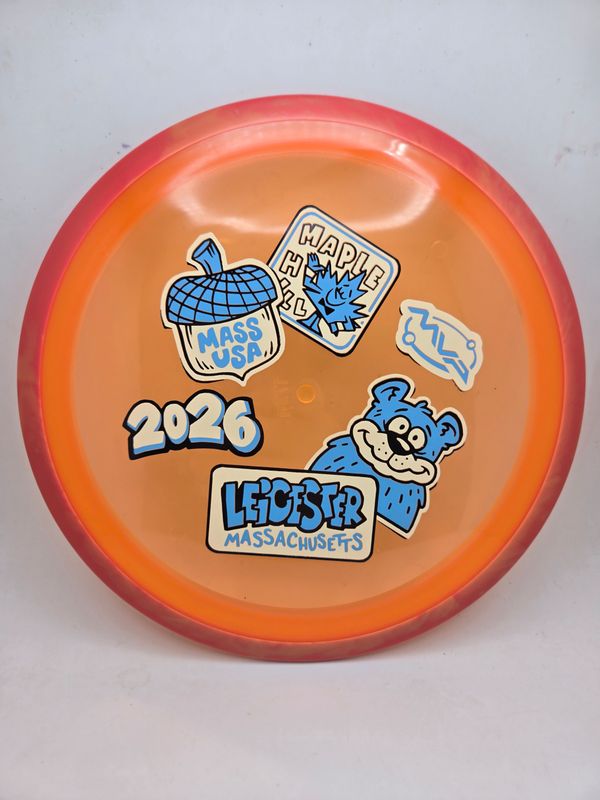 Axiom Discs MVP OPEN 2026 Proton Aspect Orange with Salmon Rim 173g