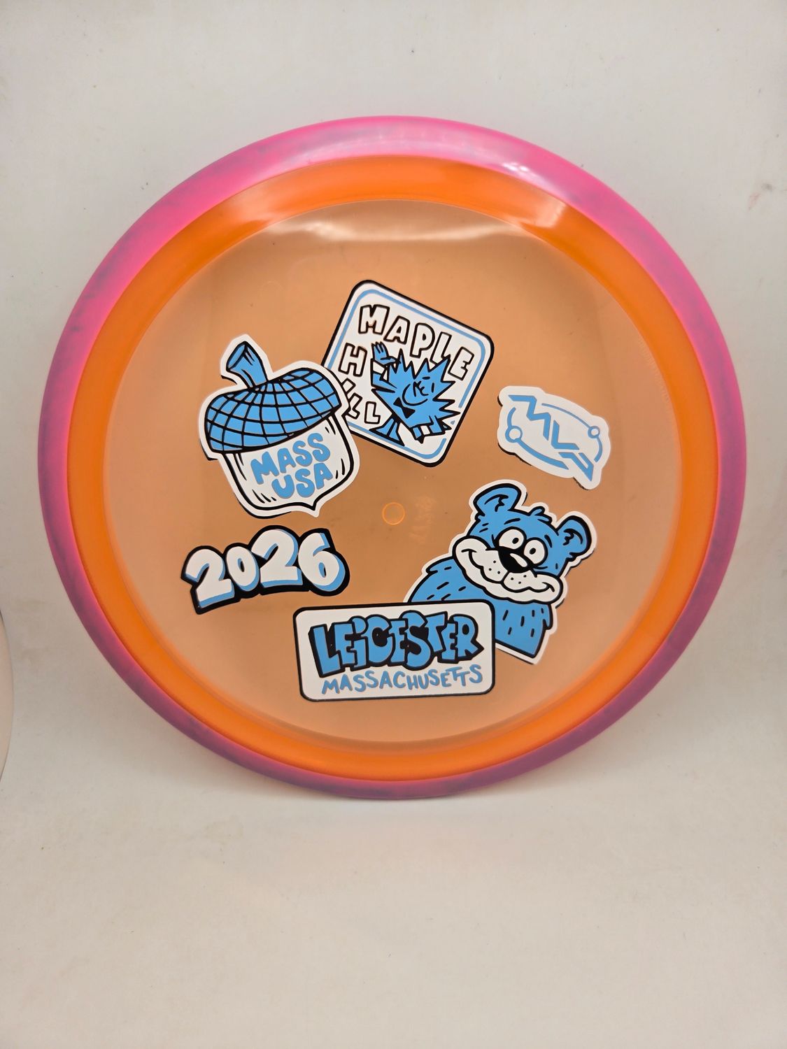 Axiom Discs MVP OPEN 2026 Proton Aspect Orange with Pink Rim 172g