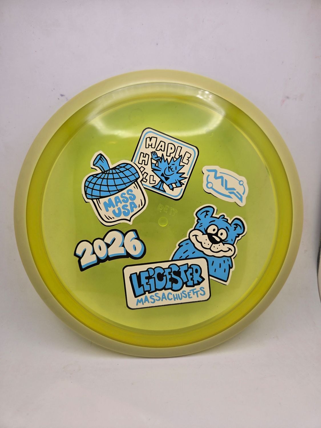 Axiom Discs MVP OPEN 2026 Proton Aspect Yellow with Yellow Rim 173g