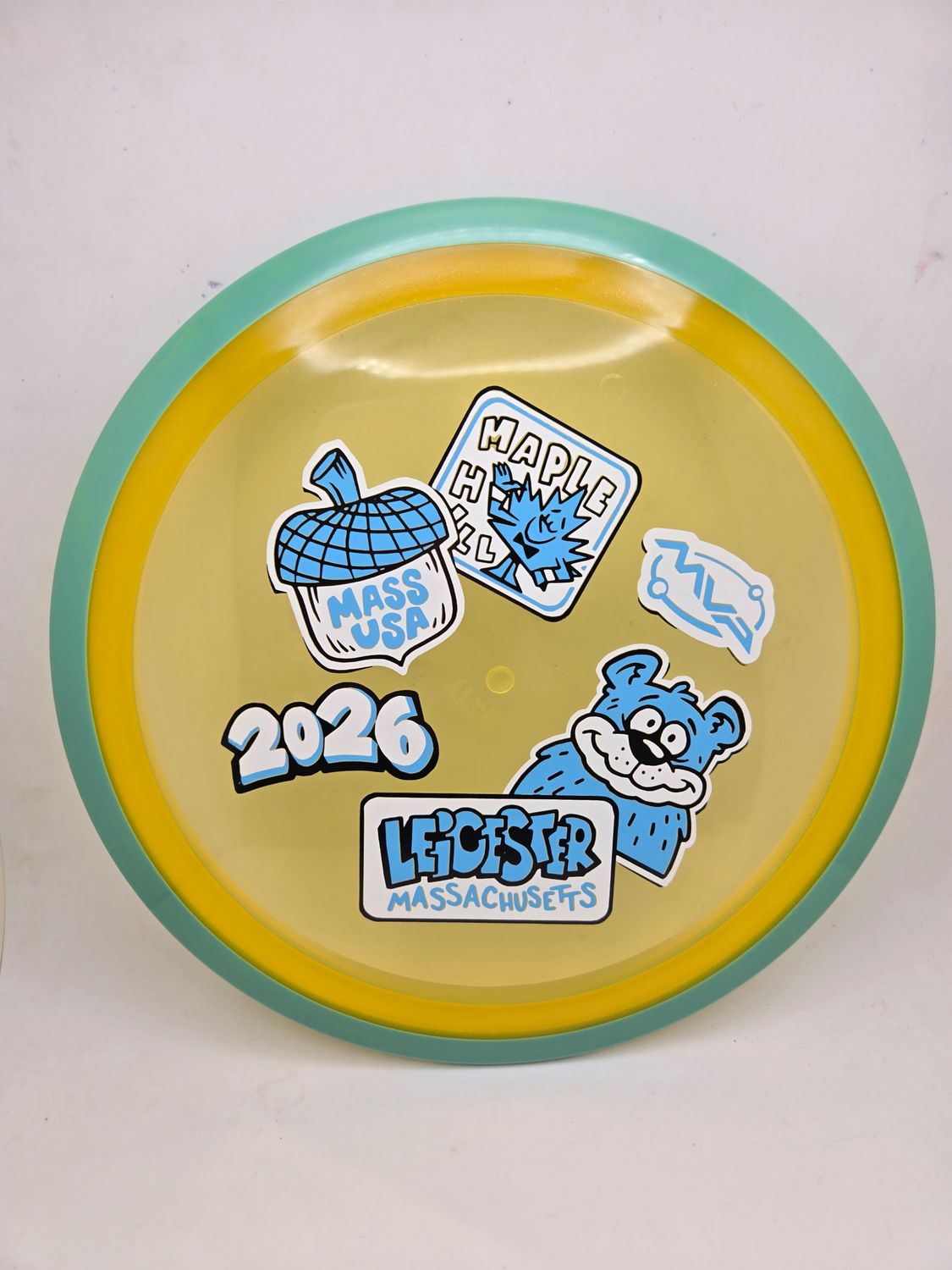 Axiom Discs MVP OPEN 2026 Proton Aspect Orange with Teal Blue 172g