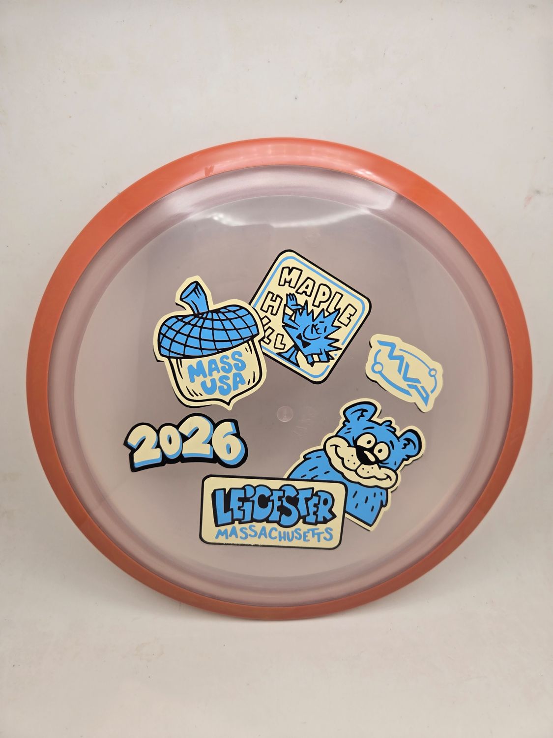 Axiom Discs MVP OPEN 2026 Proton Aspect Pink with Orange Rim 172g