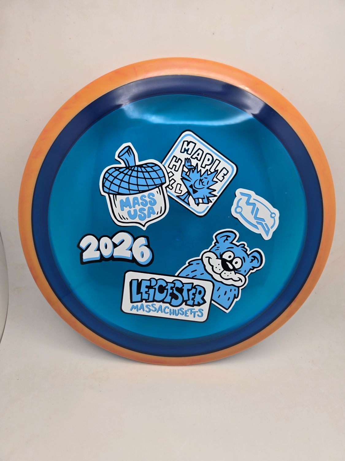 Axiom Discs MVP OPEN 2026 Proton Aspect Blue with Orange Rim 172g