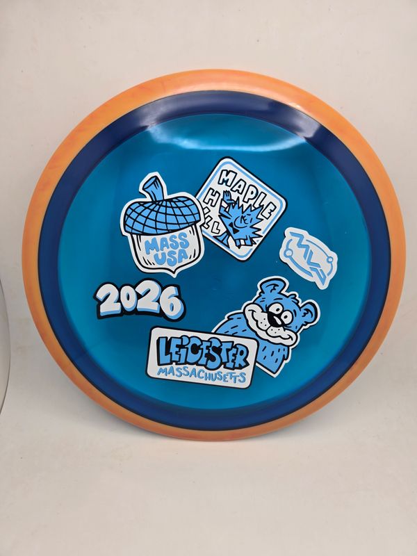 Axiom Discs MVP OPEN 2026 Proton Aspect Blue with Orange Rim 172g