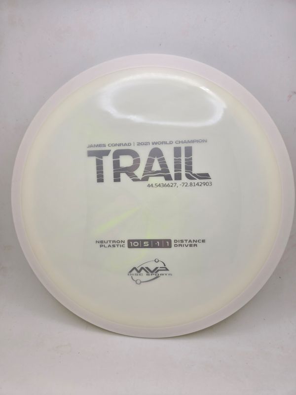 MVP Discs Neutron Trail White/Light Tan/Neon Yellow 169g