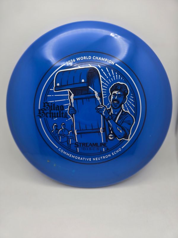 Streamline Discs Streamline Neutron Echo - Silas Schultz 2026 World Championship Commemorative Edition Blue 176g