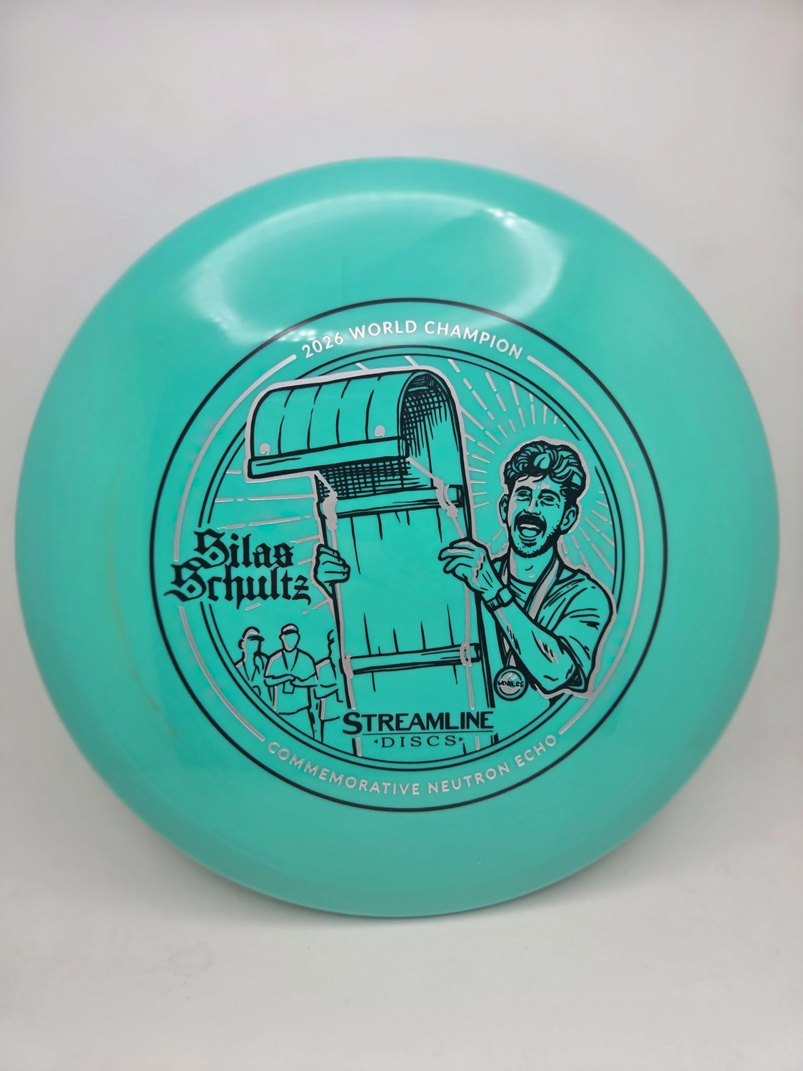 Streamline Discs Streamline Neutron Echo - Silas Schultz 2026 World Championship Commemorative Edition Teal 176g