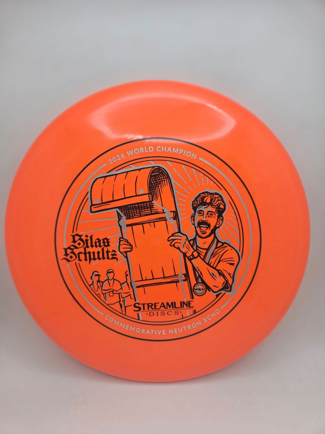 Streamline Discs Streamline Neutron Echo - Silas Schultz 2026 World Championship Commemorative Edition Orange 177g