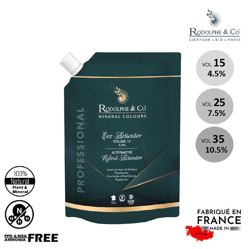 Eco-Activators 1000ml  (Free PPD &amp; Ammonia) 天然活化劑  (不含胺及苯二胺) 法國製造