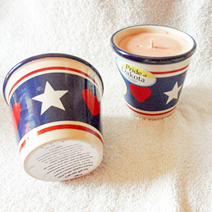 2.5 oz Soy Candle Americana Crock Container