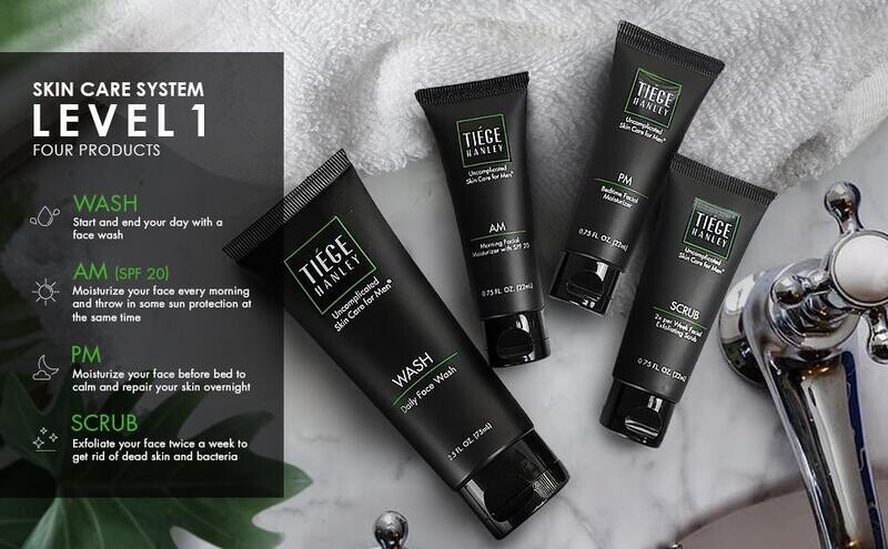 Tiege Hanley - Skin Care System Level 1