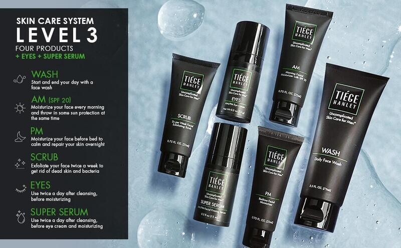 Tiege Hanley - Skin Care System Level 3