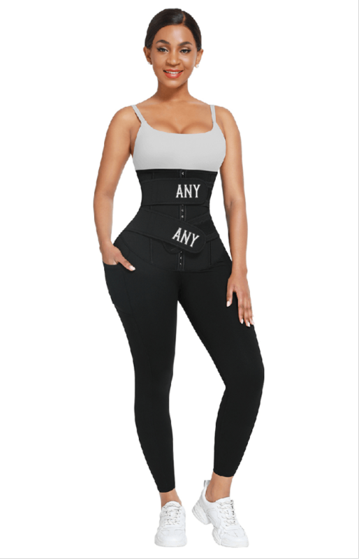 High Waist Tummy Trimmer with Straps