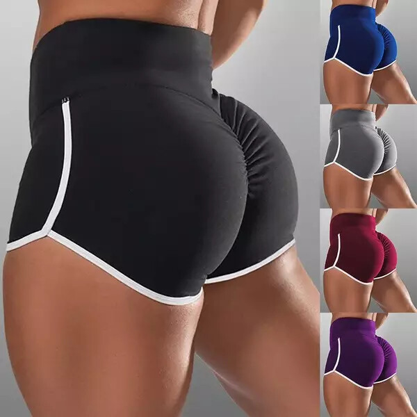 High Waist yoga running shorts