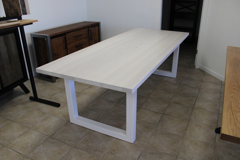 table d'érable  96'' X 38''