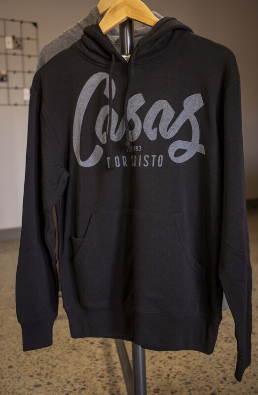 CLASSIC SCRIPT HOODIE BLACK