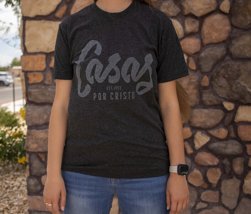 CLASSIC SCRIPT TEE BLACK