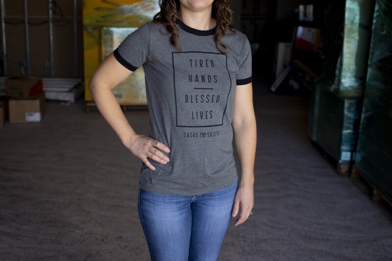 LADIES BLESSED LIVES TEE