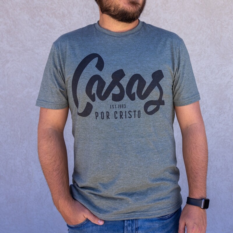 CLASSIC SCRIPT TEE GREEN