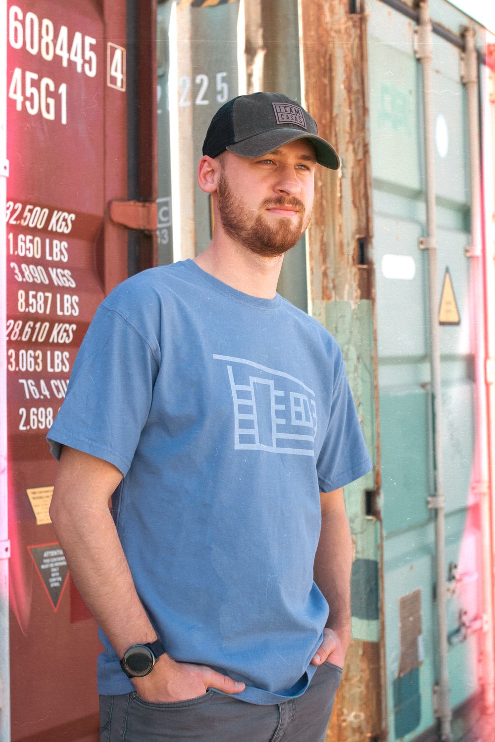 HOUSE TEE BLUE