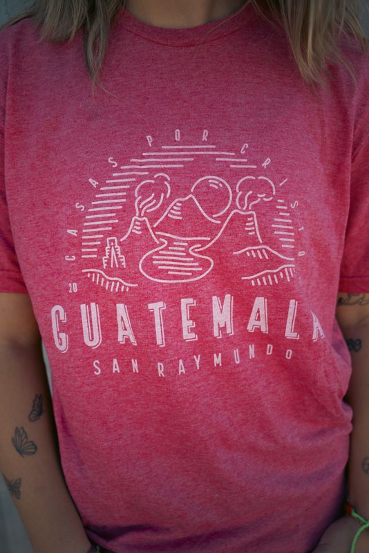GUATEMALA LOCATION TEE RED