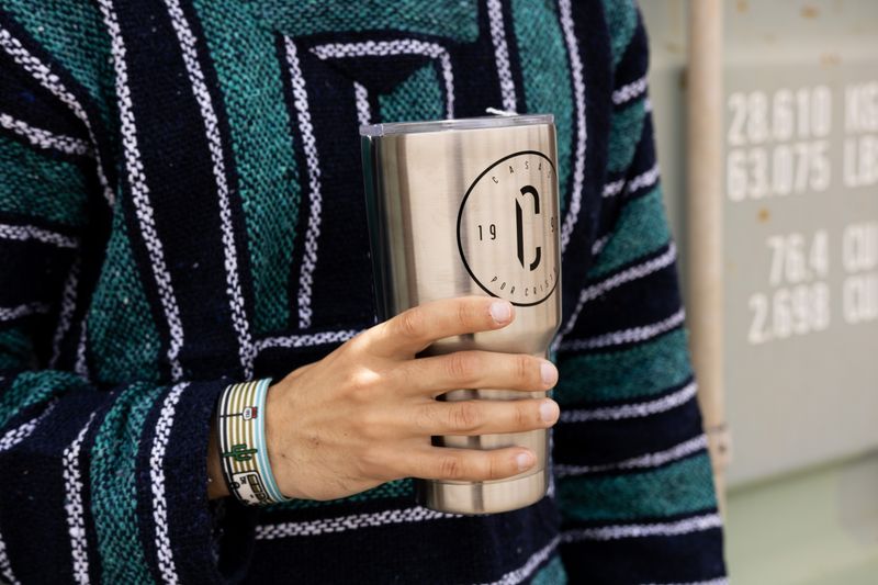 LARGE STEEL TUMBLER 32OZ