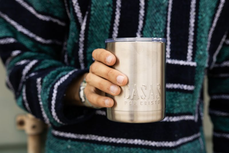SMALL STEEL TUMBLER 10OZ