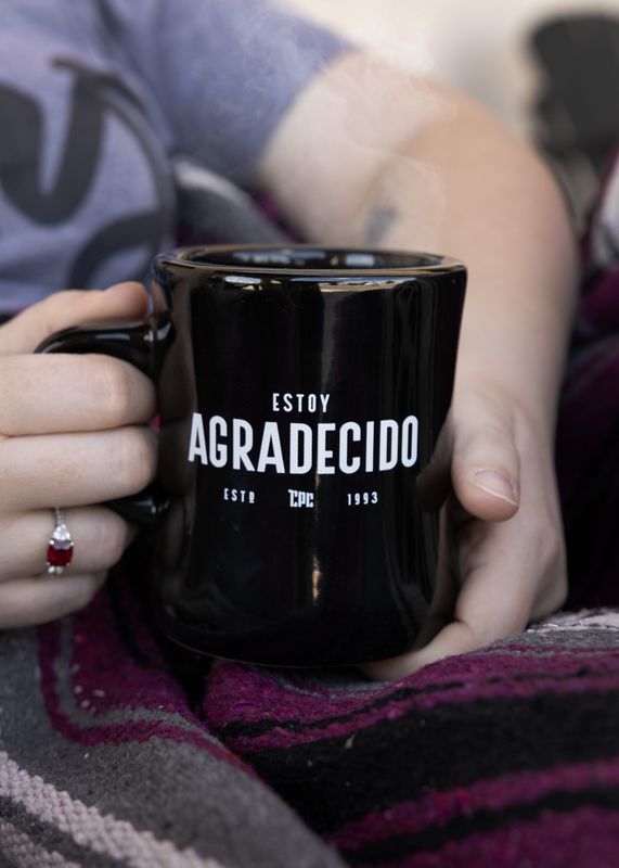 GRATEFUL MUG BLACK