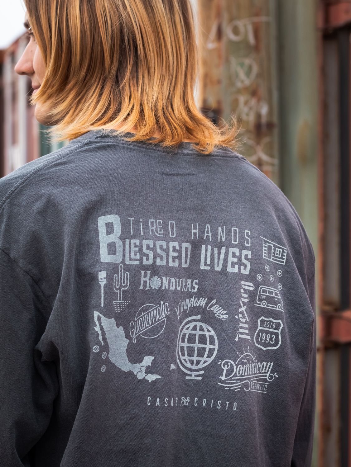 MULTI-LOGO LONG-SLEEVE BLACK