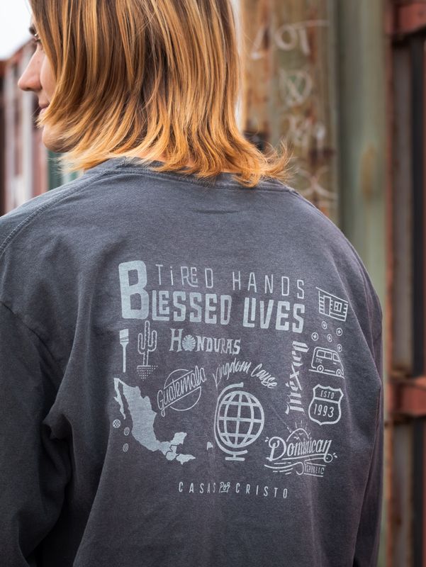 MULTI-LOGO LONG-SLEEVE BLACK