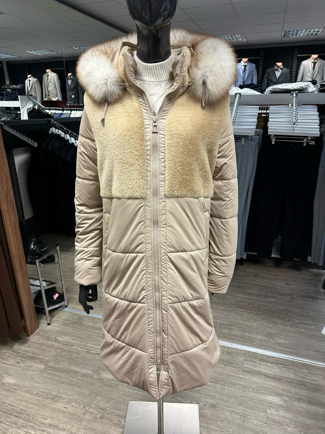 Pelzjacke mit 100% natürliches Lammfell