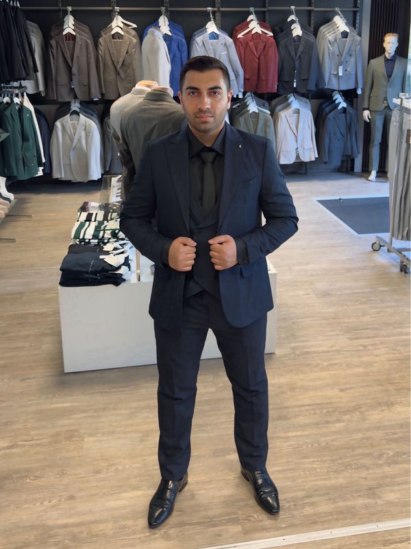 Herrenanzug 3-teilig Slim Fit Herrenanzug 3-teilig Slim Fit