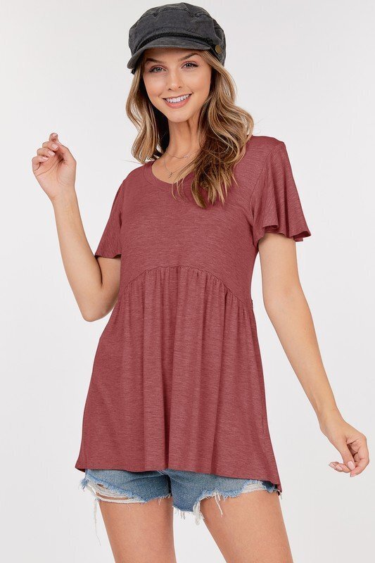 Baby Doll Tunic Top