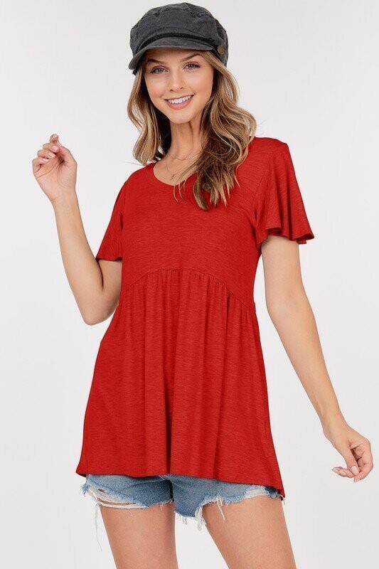 Baby Doll Tunic Top